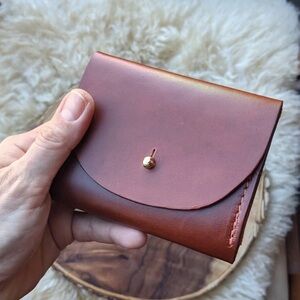Chestnut Brown Leather Juno Wallet